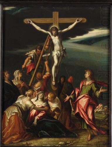 Hans von Aachen Kreuzigung Christi oil painting picture